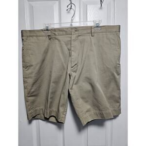 Polo Ralph Lauren Men's 40 Chino Shorts Khaki Beige Tan Stretch Classic Fit